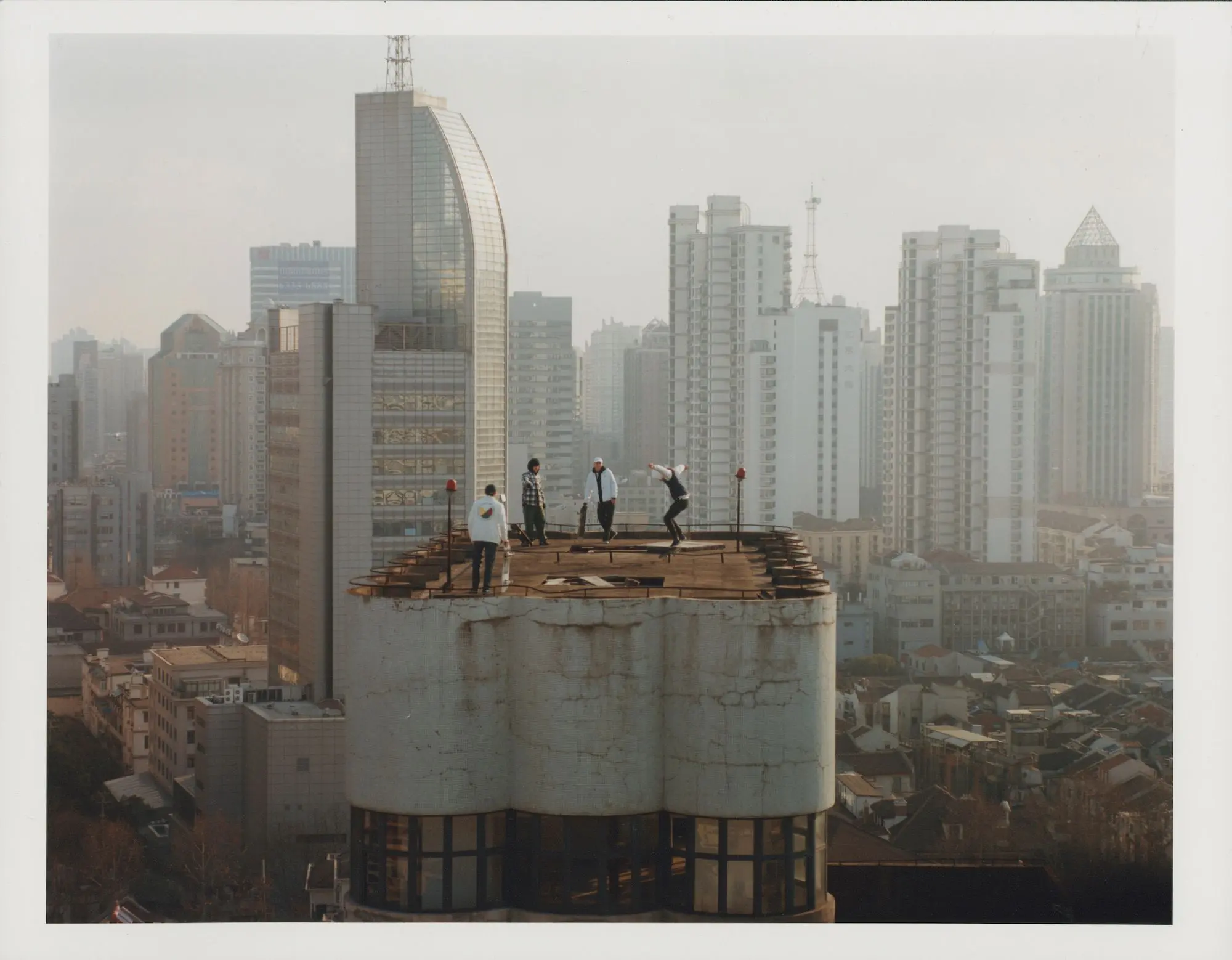 Rooftop Landscape, Marcus, Saizhi, Brian, Per, Shanghai, 2018 © Jedi Zhou (China)
